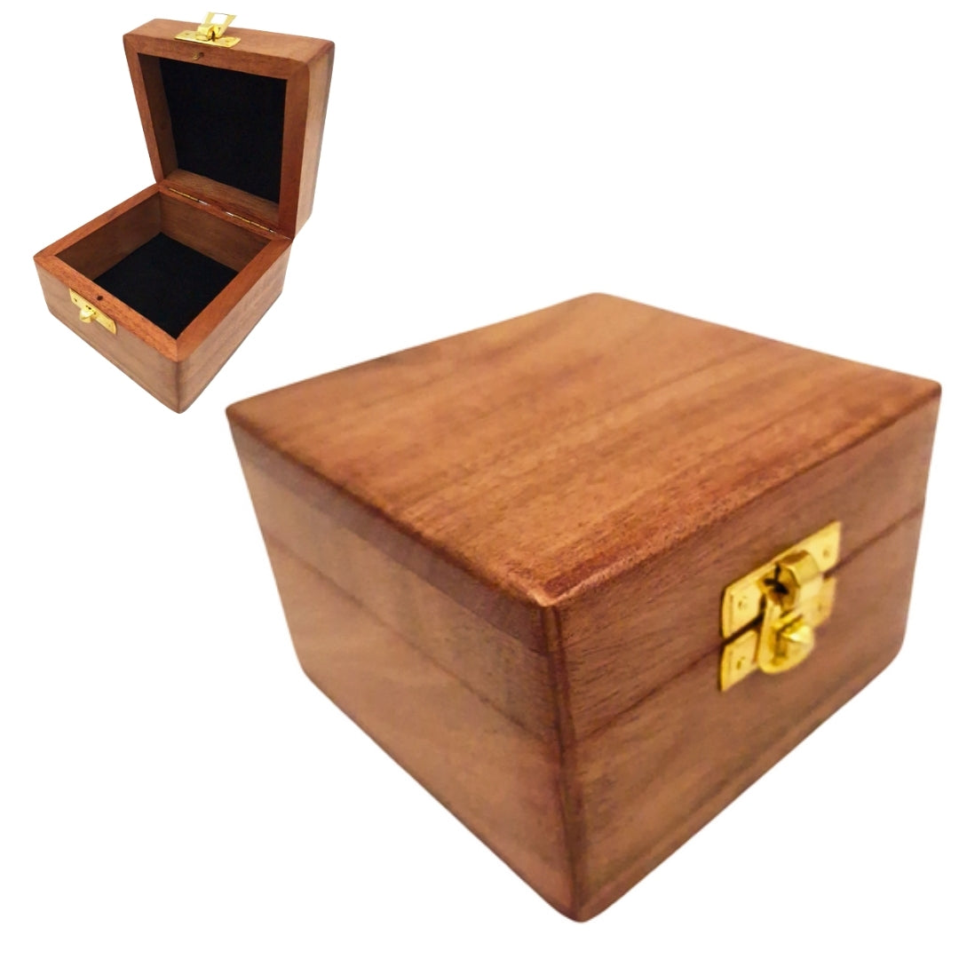 Wooden Box 6 x 6 x 4 cm - DNU-017