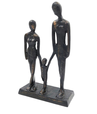 Rodina s dítětem dekorativní figurka DI-FIG-022