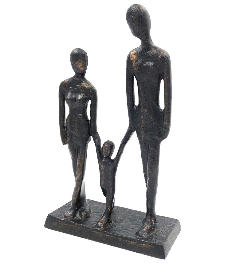 Rodina s dítětem dekorativní figurka DI-FIG-022