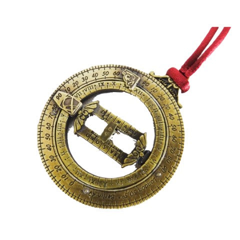 Miniature Sundial - Astronomical Rings - H90