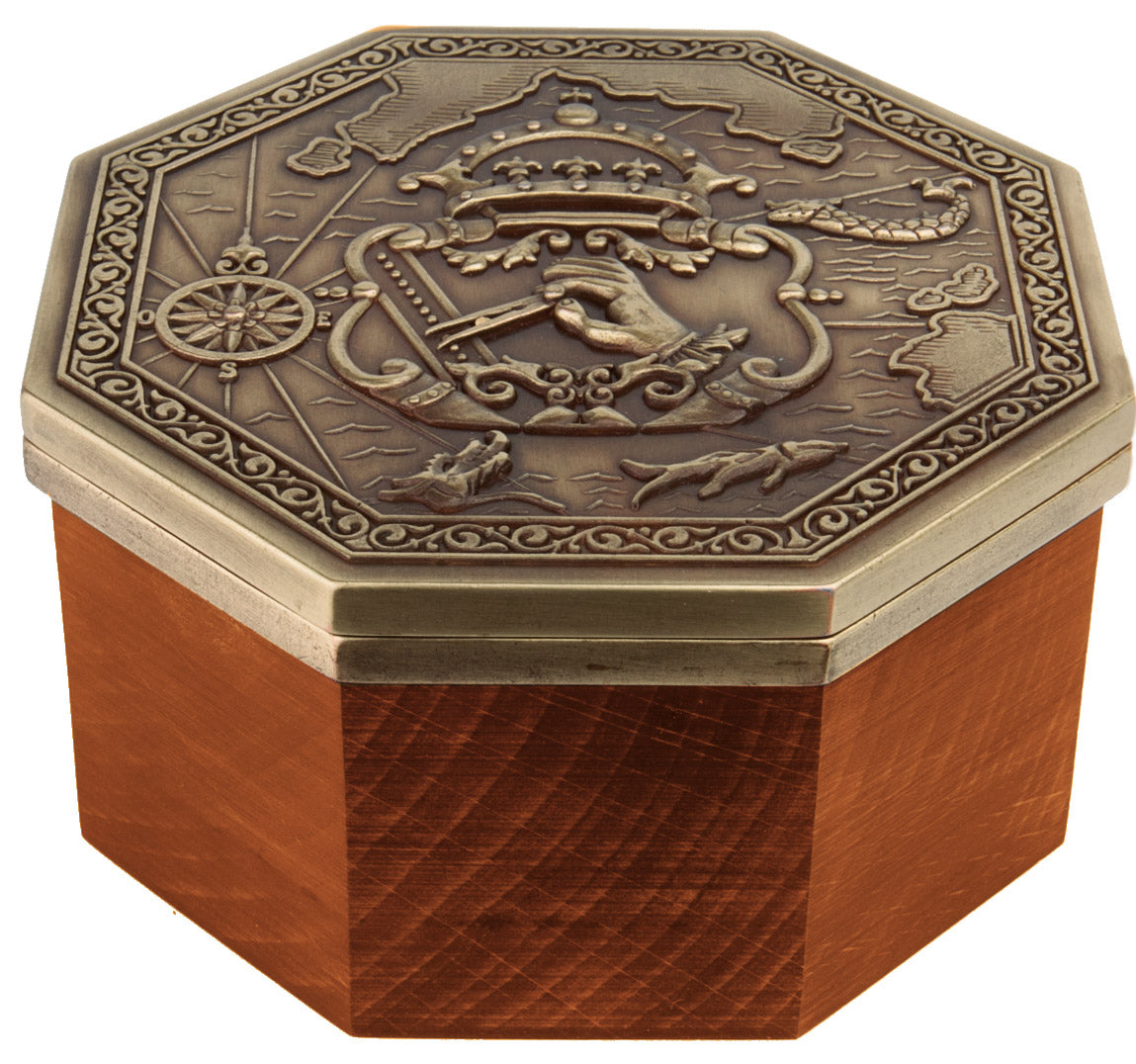 Exclusive Cardan Magnetic Compass - Replica - Nautical Gift – H44