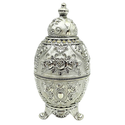 Silver Opening Fabergé Egg - SRWS