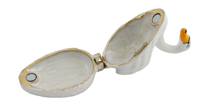 Unique Metal Gift Box – Swan - B0736-02