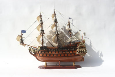 Luxury 65cm Soleil Royal sailing ship model - SOL6, with the option of personalization by engraving