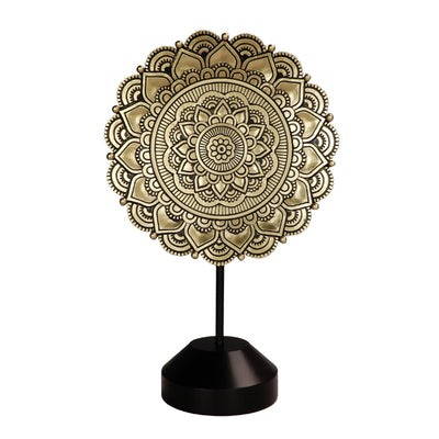 Figurka oválná mandala - buddhistická dekorace - 35cm - 44032FJH