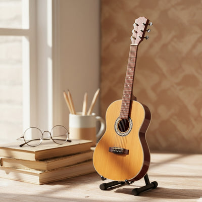 Mini classical guitar - wooden decoration - MGT-5920
