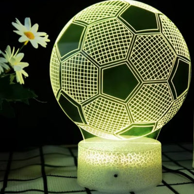 Noční lampička Míč - Dárek pro fotbalistu Gadget - 3 barvy - P107