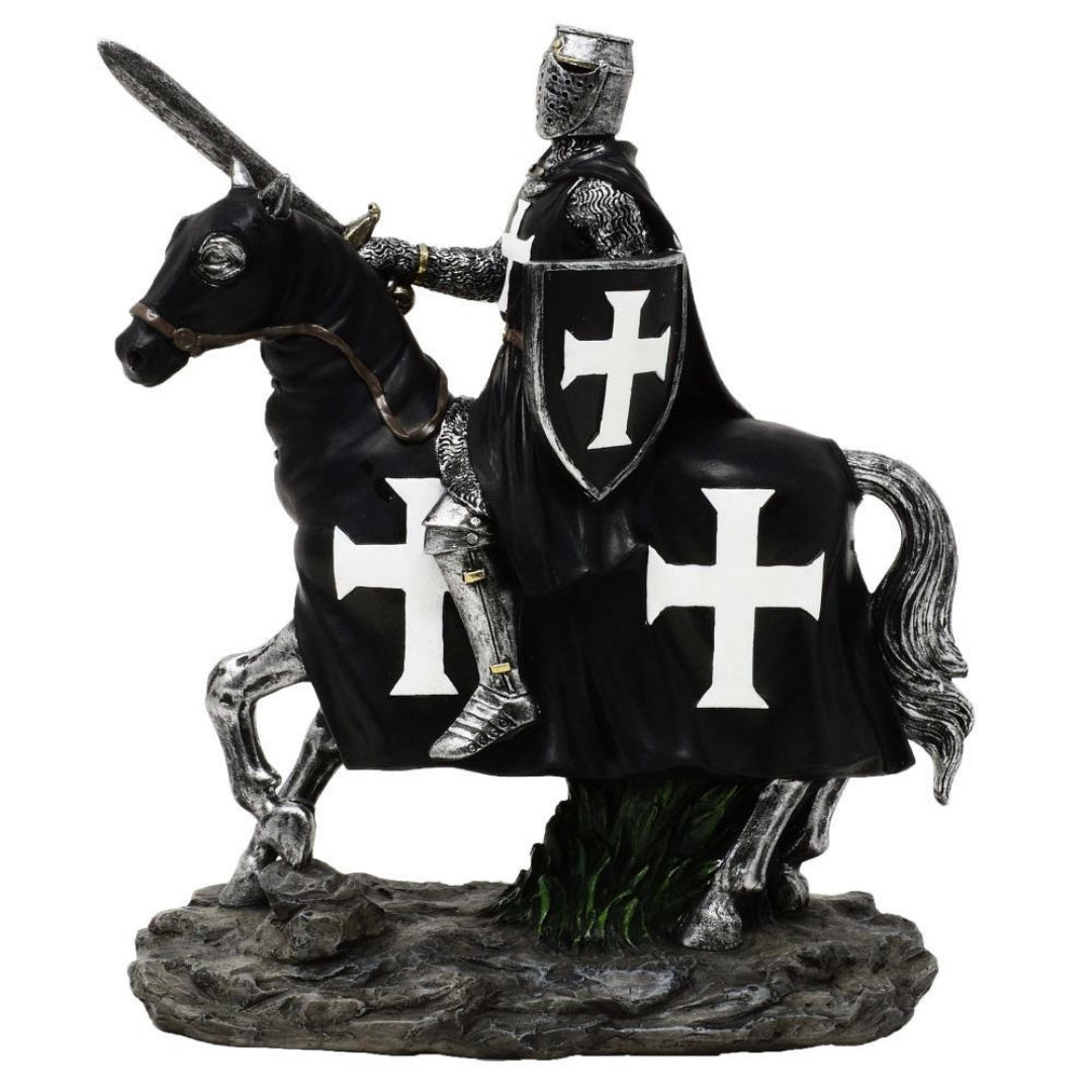 Dekorativní figurka rytíře na koni 22 cm - MC-23115