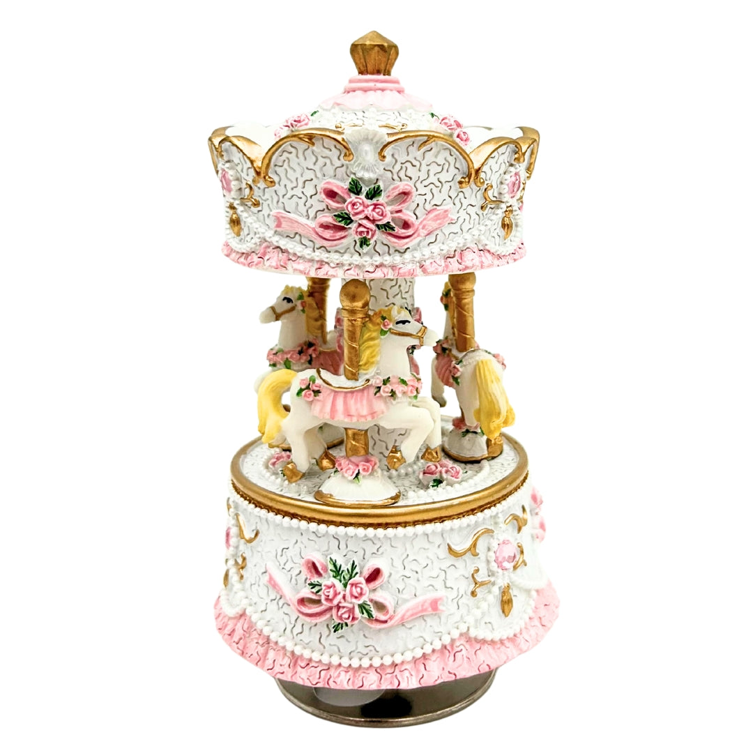 Pastel Carousel Music Box - MP-333