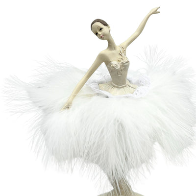 Snow Queen Ballerina Music Box, Moving, 23,5 cm – MP-19009
