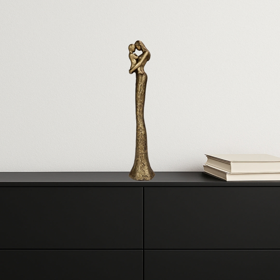 Moderní figurka matka s dítětem - symbol rodiny - výška 27cm - E43586
