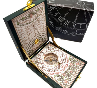 Kepler diptych sundial with compass - replica – H04