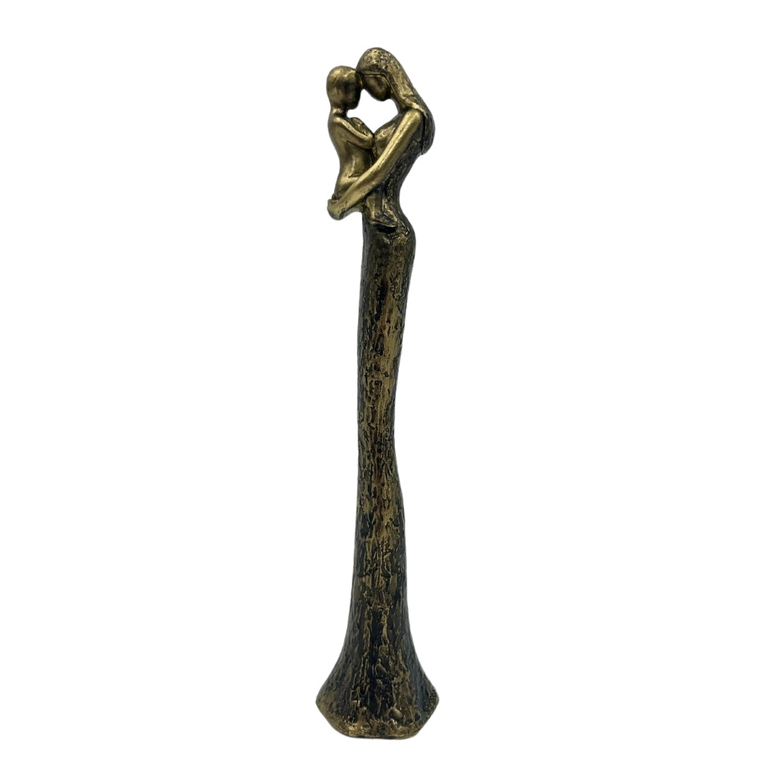 Moderní figurka matka s dítětem - symbol rodiny - výška 27cm - E43586