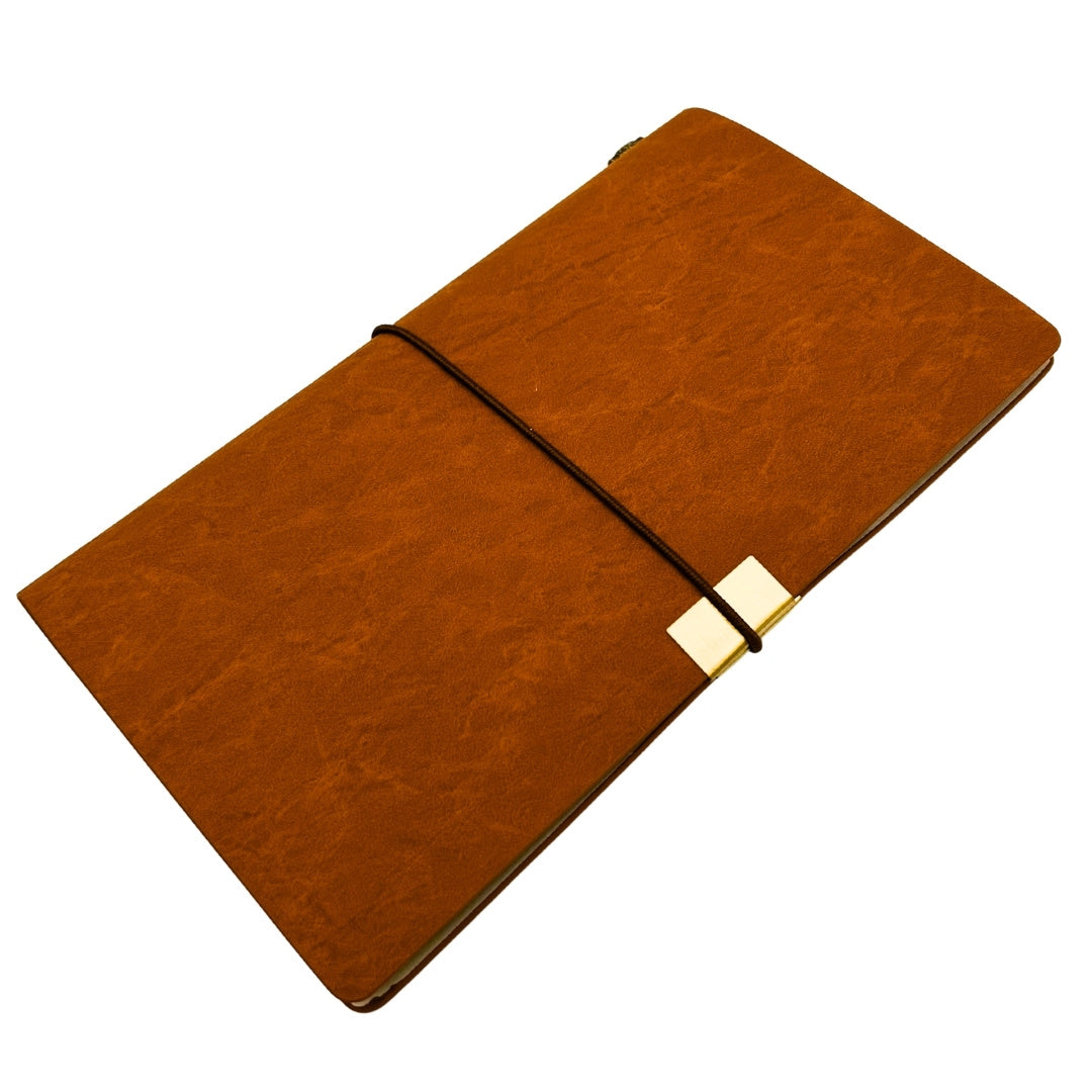 Leather Traveler's Notebook Organizer Business Card Holder Case – EE7