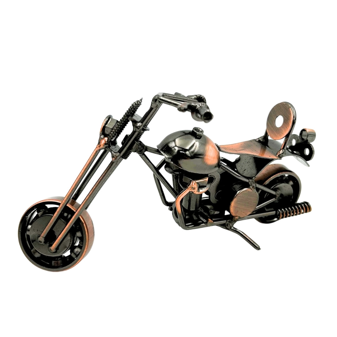 Kovový model motocyklu chopper - M33