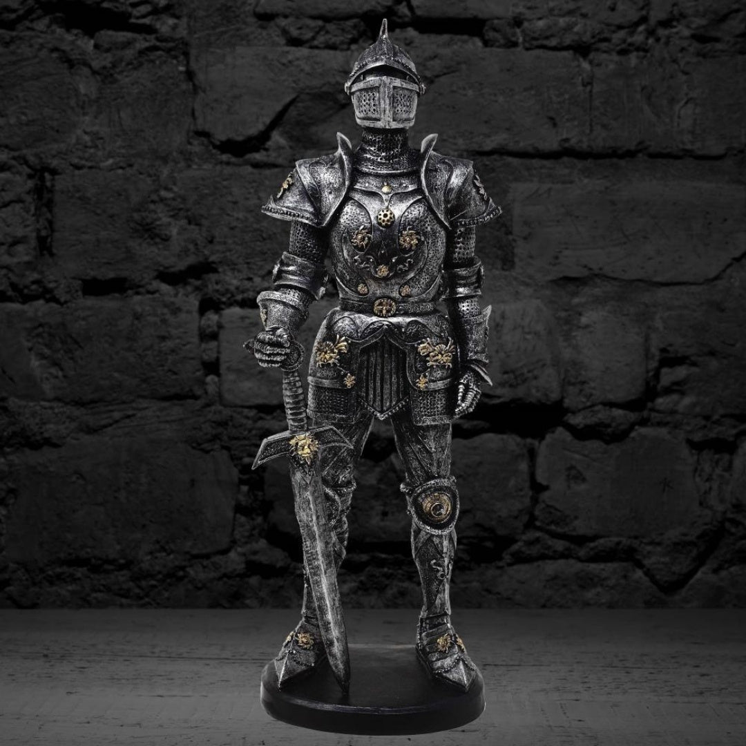 Dekorativní figurka – rytíř ve zbroji 39cm – MC-23158