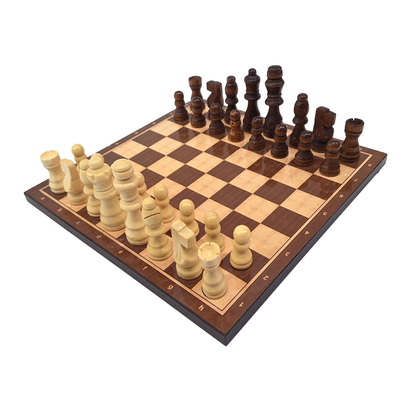 Classic Wooden Chess Set - 27 x 27 cm – 1050743