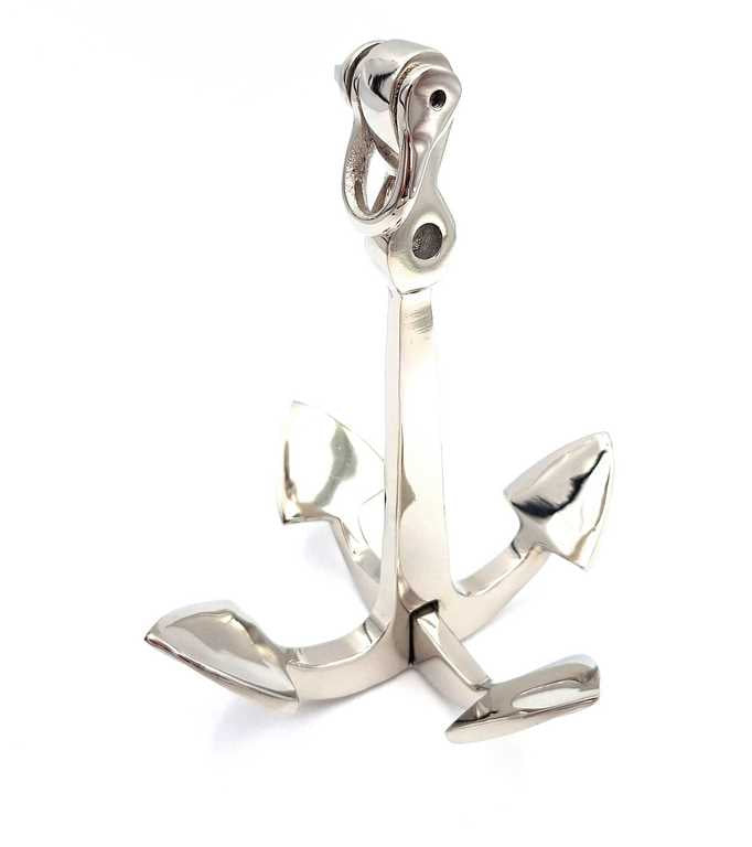 Kovová kotva - námořnická dekorace - 20 cm - N-2988