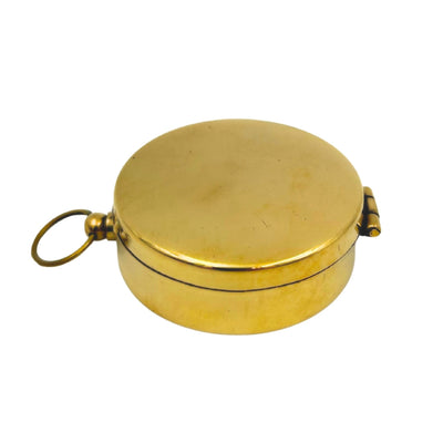 Brass Compass with Closing Lid – Ideal as a Gift - NC1591