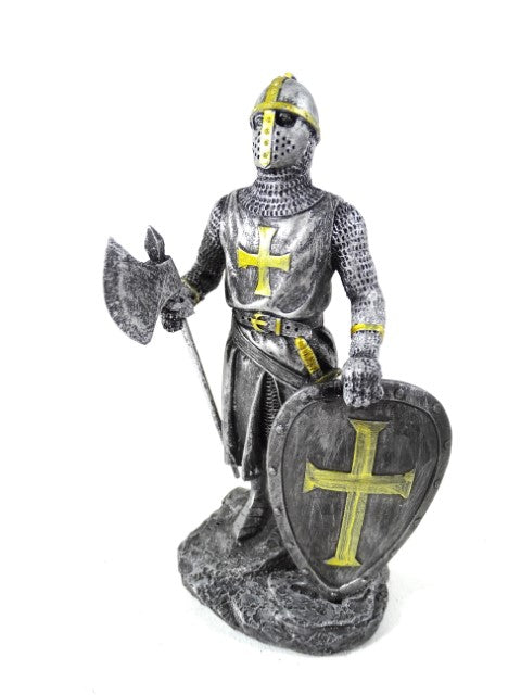 Rytíř - křižák - dekorativní figurka - výška 18cm - MC-23079
