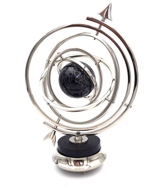 Sférické astrolábium s glóbusem 44,5 cm - NI9117