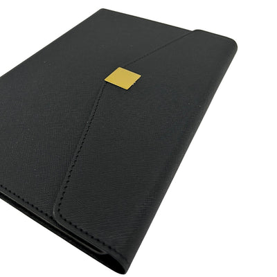 Elegant Premium Gift Set – A5 Notebook with Pen and 16GB Flash Drive in Box – Black and Gold – EE9