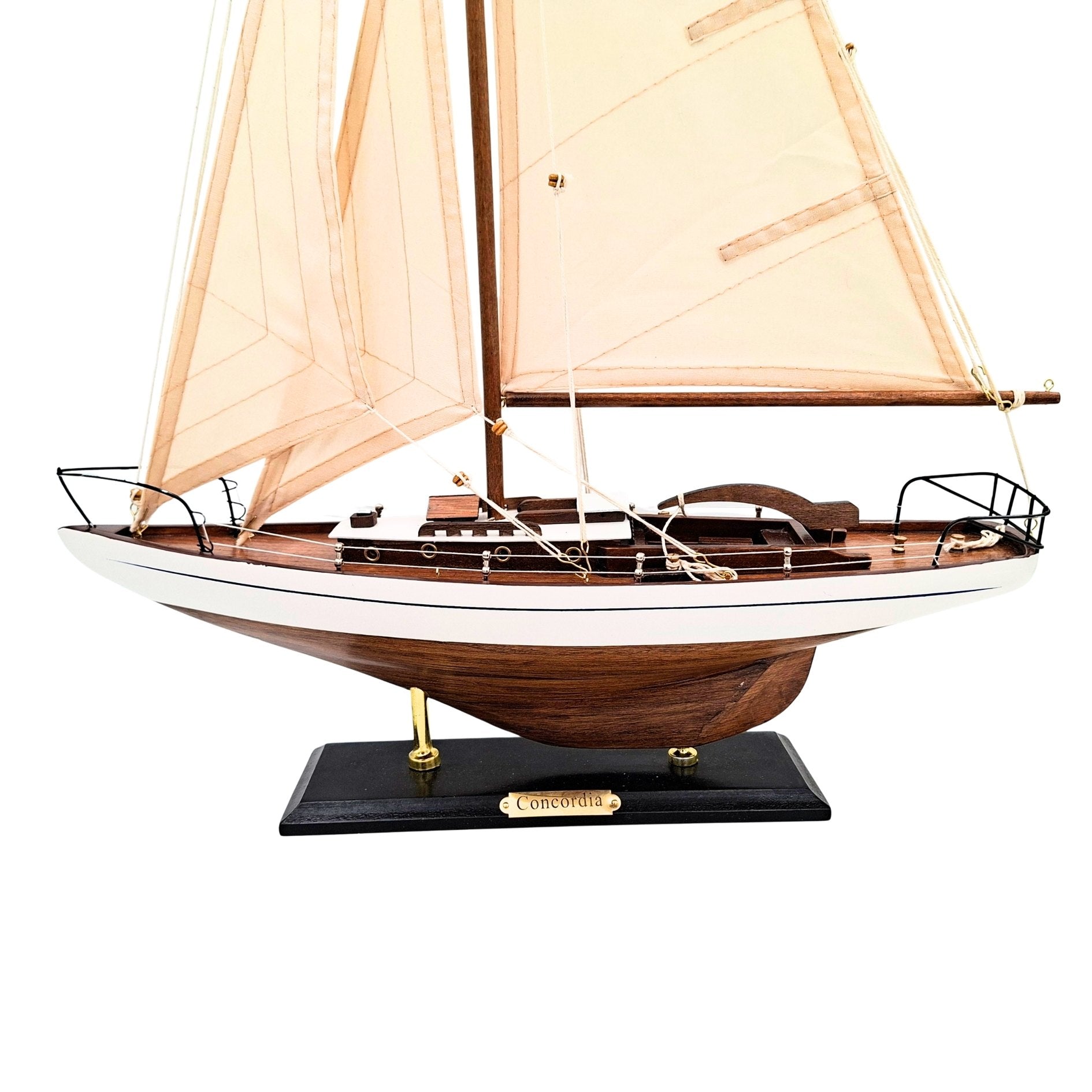 Model plachetní jachty - námořní dekorace 66 cm – 50445