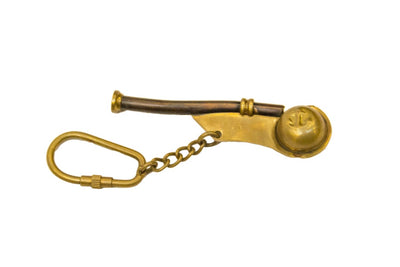Přívěsek na klíče mini lodnická píšťalka KEY-0133