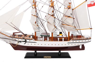 Dar Pomorza sailing ship model 80cm - DARPOM80