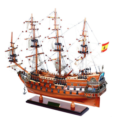 Exkluzivní model plachetnice San Felipe s rozvinutými plachtami - SF45R