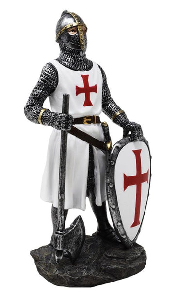 Knights Templar Figurine 18,5 cm – Polyresin – MC-23134