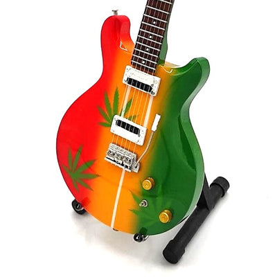 Mini kytara ve stylu Bob Marley Tribute Ganja MGT-0468