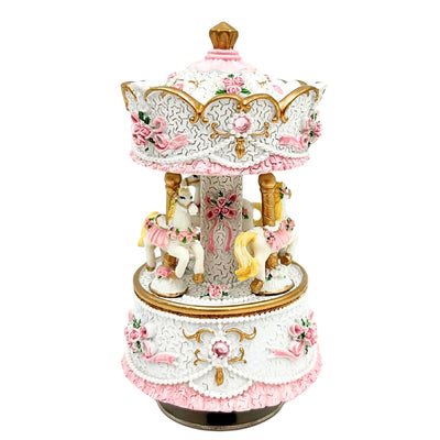 Pastel Carousel Music Box - MP-333