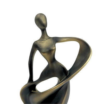 Dancer Figurine – Modern Abstract Decoration 24cm - E44446