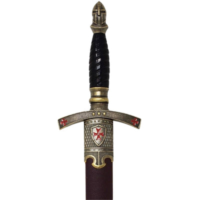 Templar Dagger in Sheath Decorative – Replica – Stainless Steel – SW-203