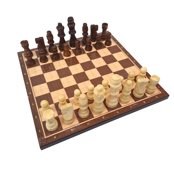 Classic Wooden Chess Set - 27 x 27 cm – 1050743