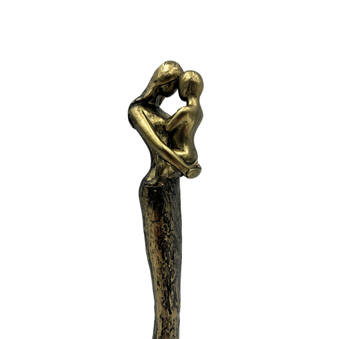 Moderní figurka matka s dítětem - symbol rodiny - výška 27cm - E43586