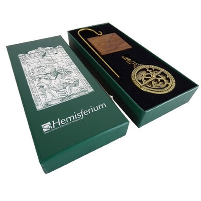 Astrolábium - miniatura H81 na dřevěném podstavci
