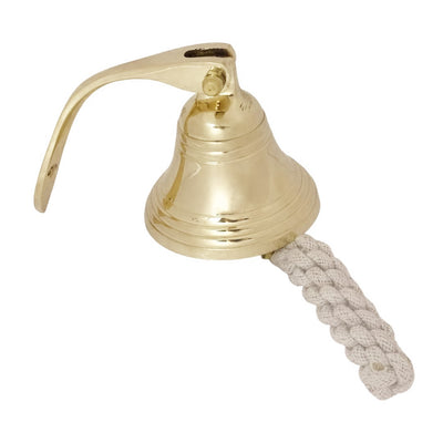 Brass Sailing Bell HB36/4 with 10 cm Diameter and Personalized Engraving Option