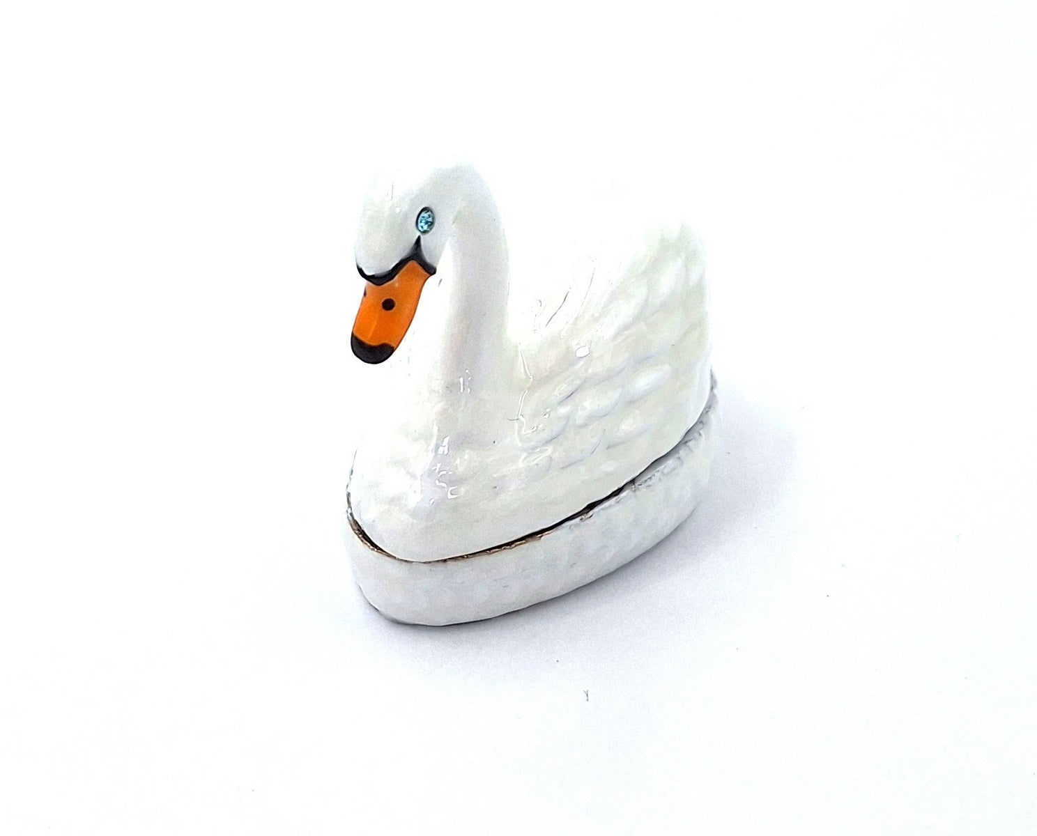 Unique Metal Gift Box – Swan - B0736-02