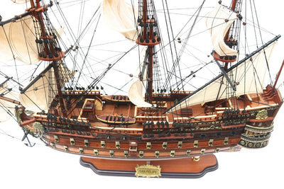 Model plachetnice San Felipe 80cm s možností personalizace gravírováním