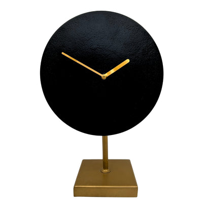 Elegantní kulaté kovové hodiny - 4122