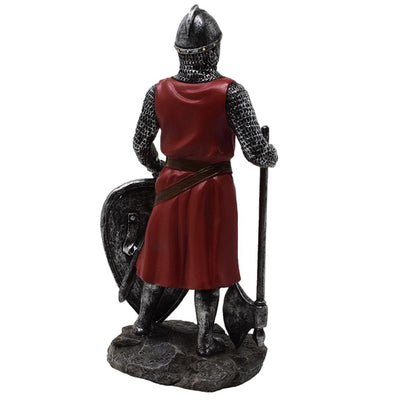 Crusader Knight Figurine 18,5 cm – Polyresin – MC-23133
