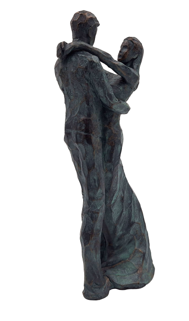 Dekorativní figurka tančící pár - dárek ke svatbě, výročí – 43064