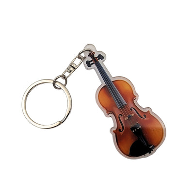 Akrilni privjesak za ključeve u obliku violine ACI-8171