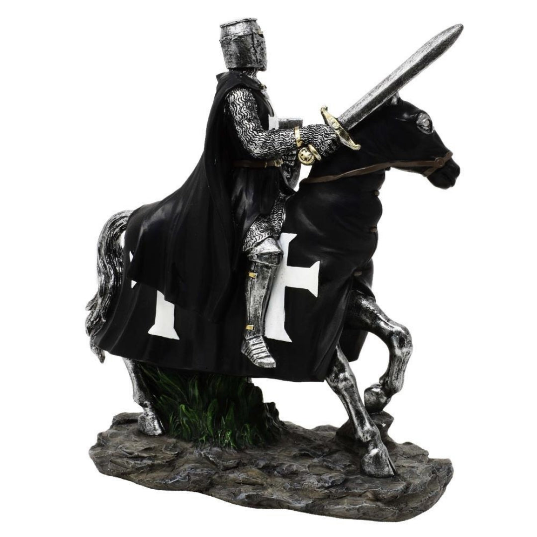 Dekorativní figurka rytíře na koni 22 cm - MC-23115
