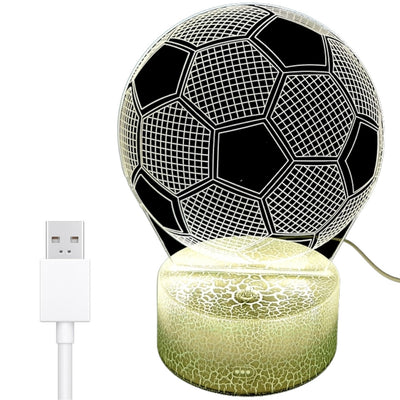 Noční lampička Míč - Dárek pro fotbalistu Gadget - 3 barvy - P107