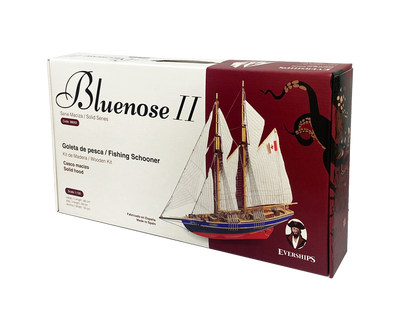 Bluenose II – škuner - dřevěný model ke slepení