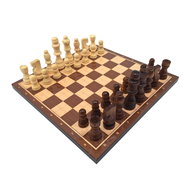Classic Wooden Chess Set - 27 x 27 cm – 1050743