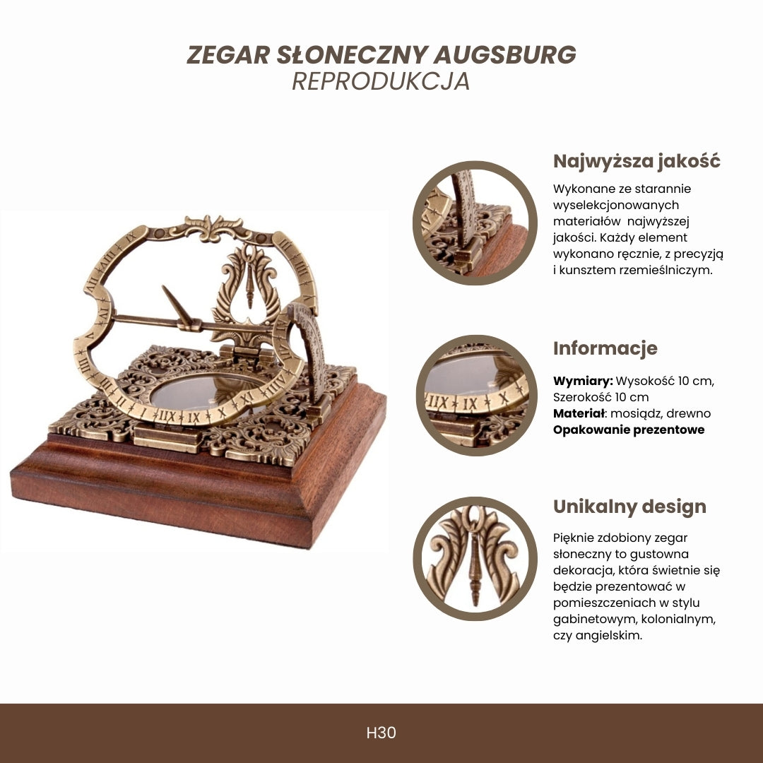 Sluneční hodiny Augsburg H30
